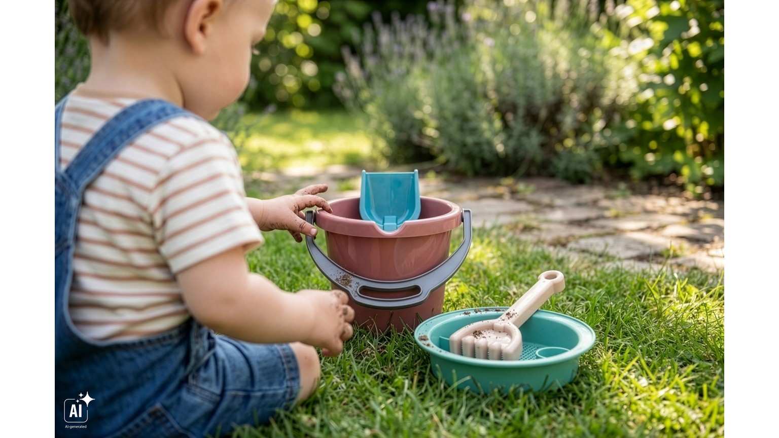 Green Bean Eimerset, 4-teilig